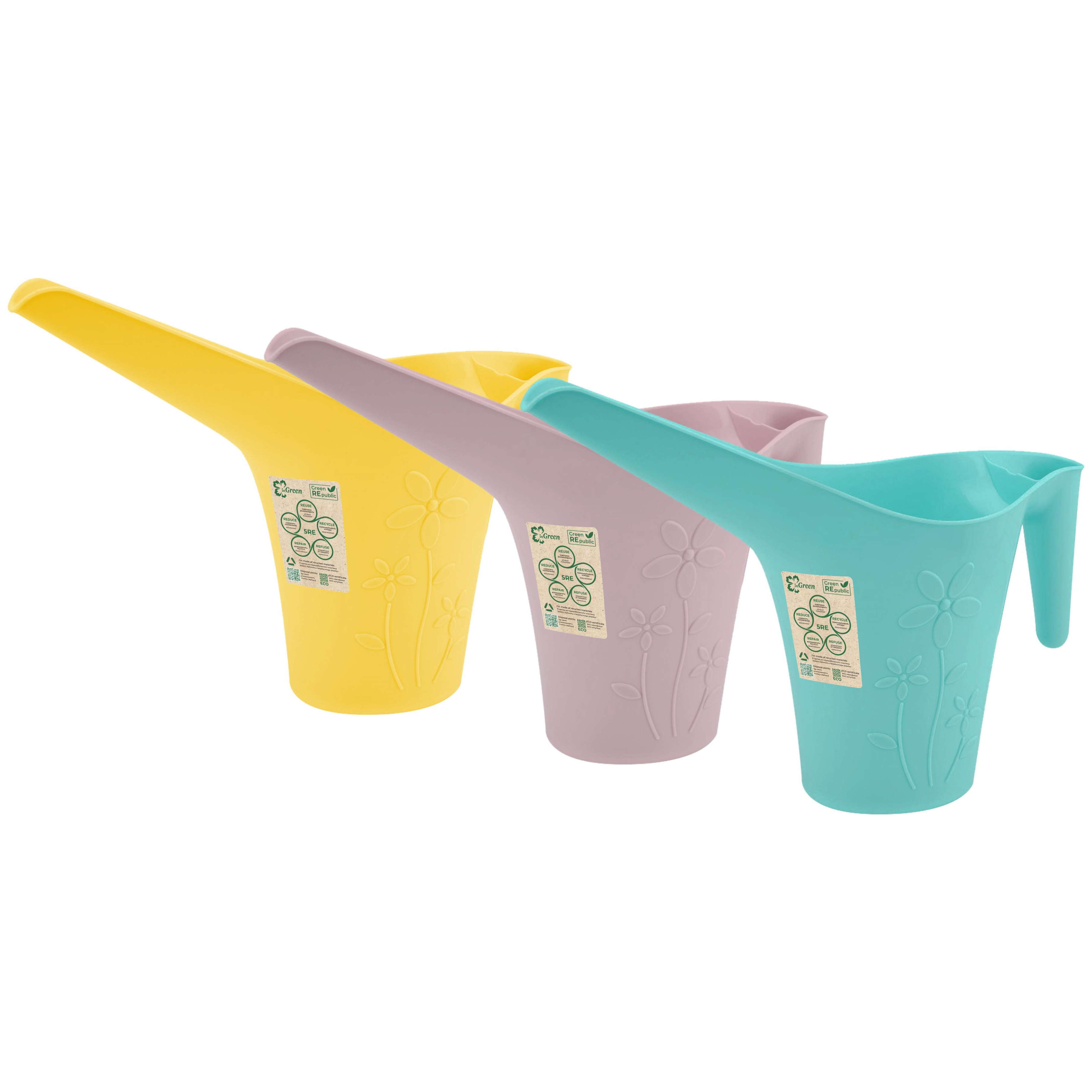 Лейка для комнатных растений InGreen for Green Republic, 1.7 л, микс