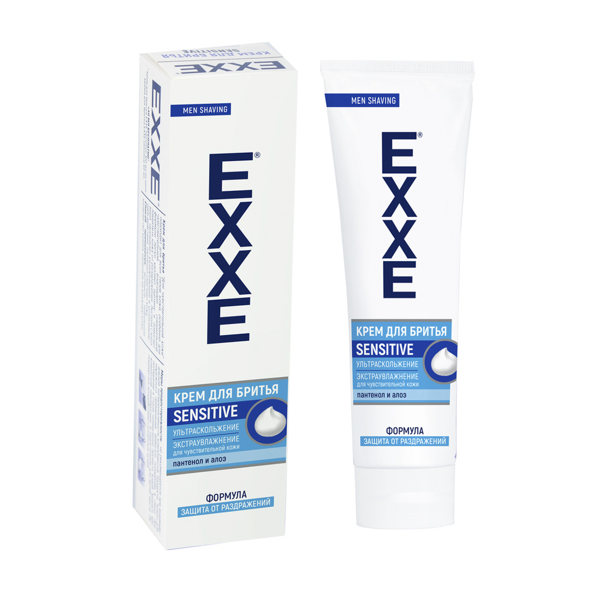 Крем для бритья EXXE Sensitive, 100 мл