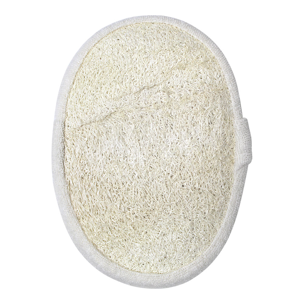 Мочалка для тела Beauty Format 45587-4002 брус овальный,Крапива и хлопок,натуральная,1шт