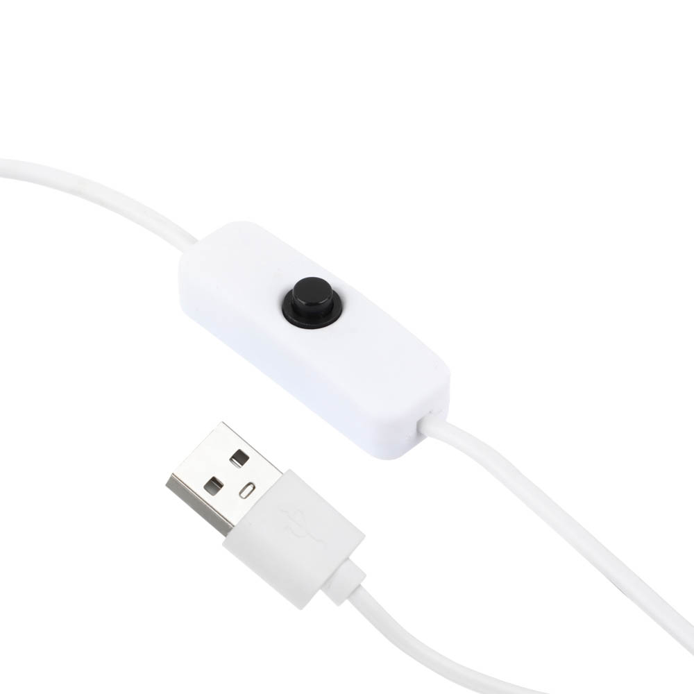 Фонарь-лампа на прищепке, 6LED, питание USB, с выключателем FORZA 