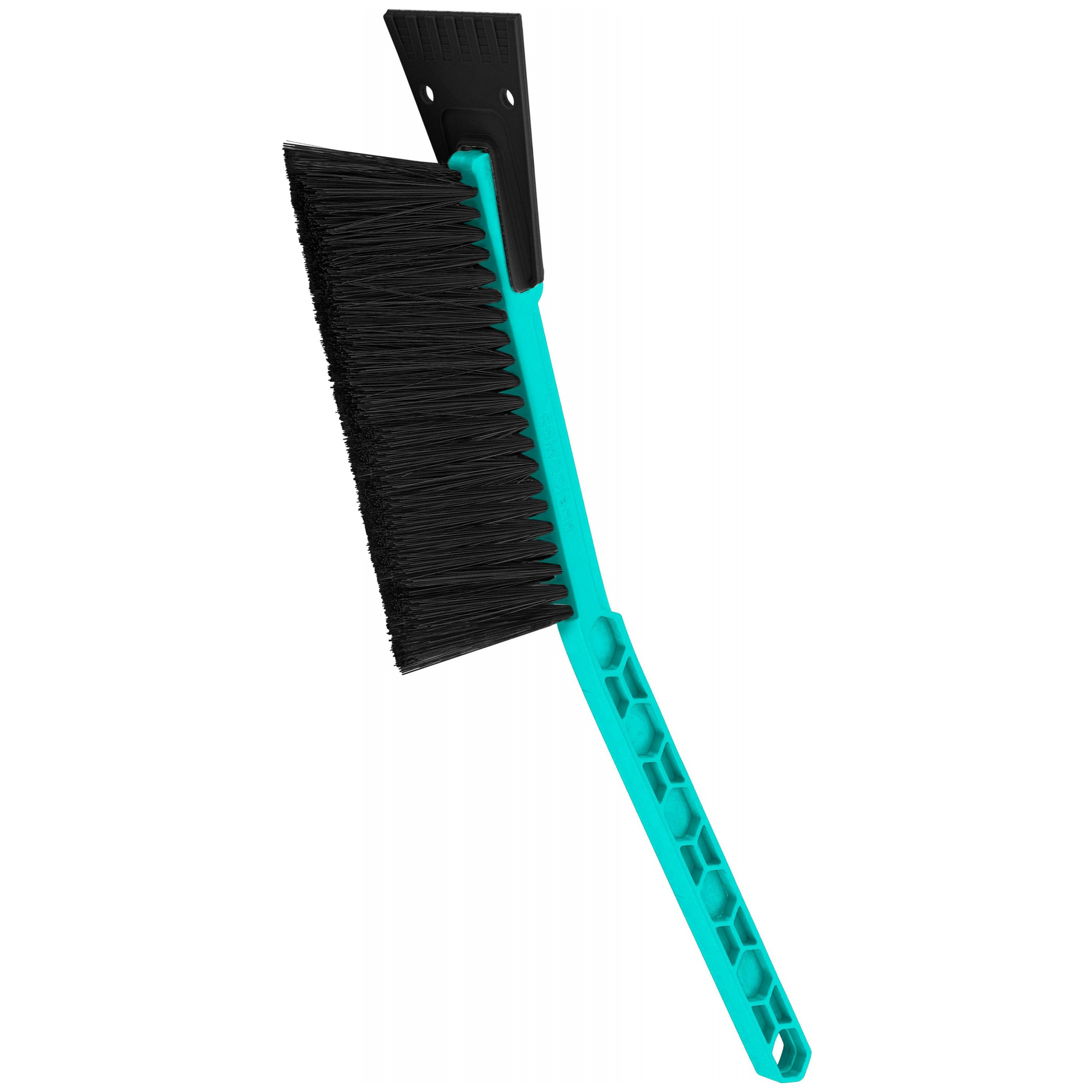 Щетка для снега Techno, со съемным скребком, 45 см, digital green
