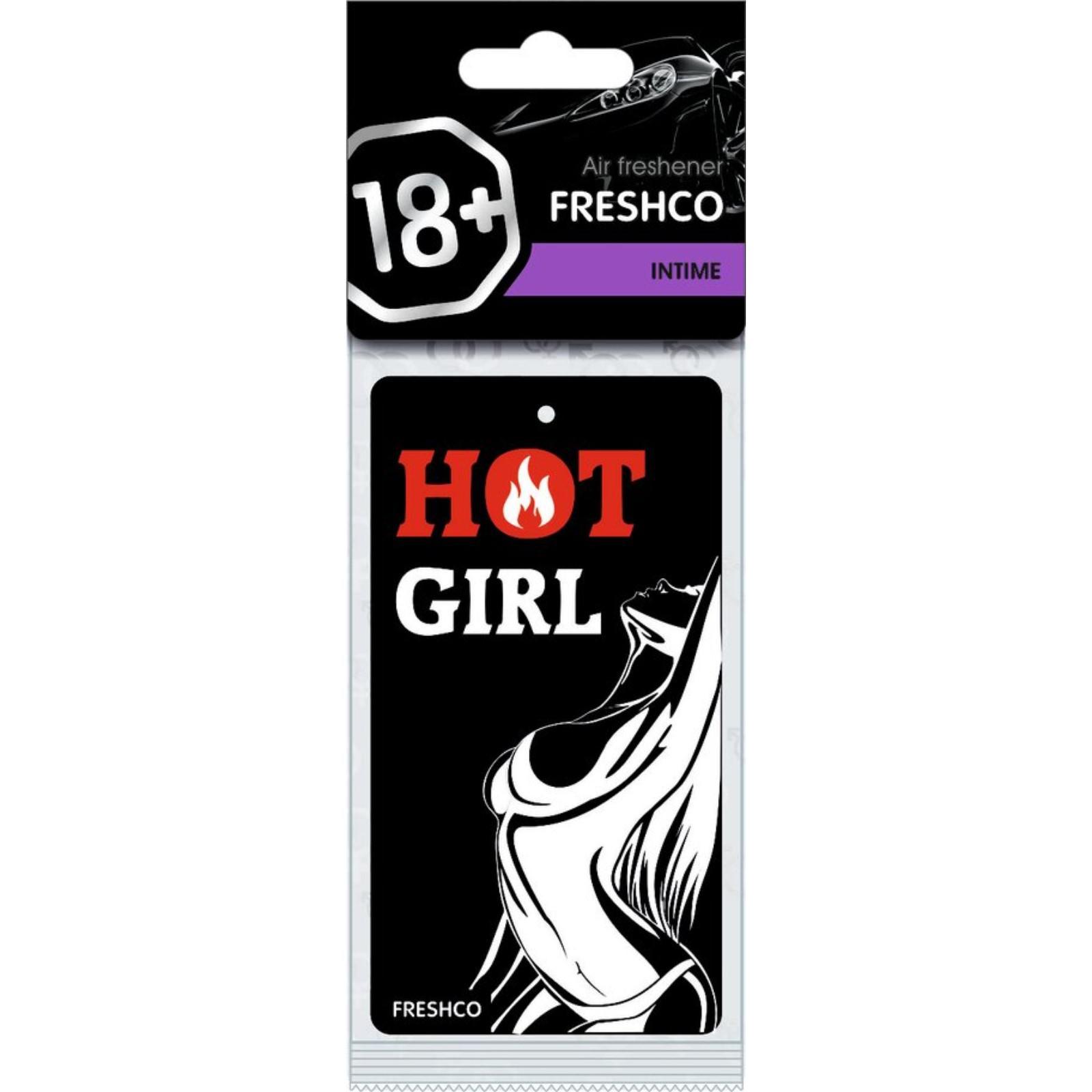 Ароматизатор подвес картон (FRESHCO) 18+ Интим