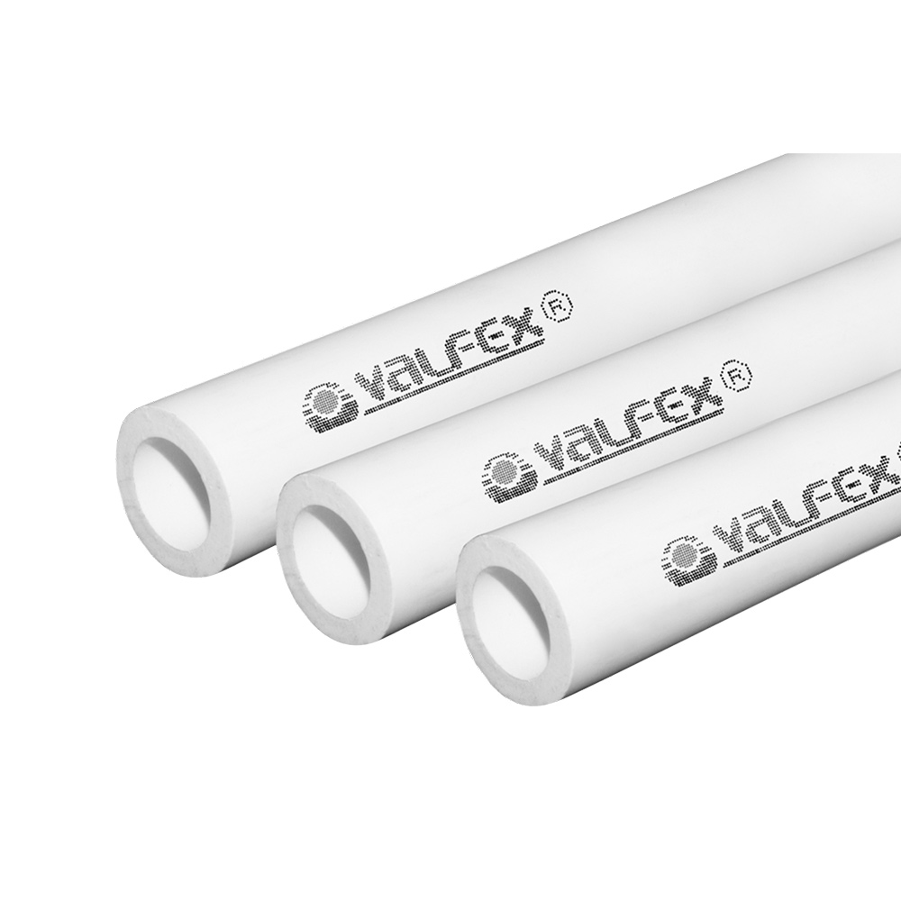 Труба SDR 6 PN20 ф20х3,4 мм (140) (Valfex), 4м белая (шт)