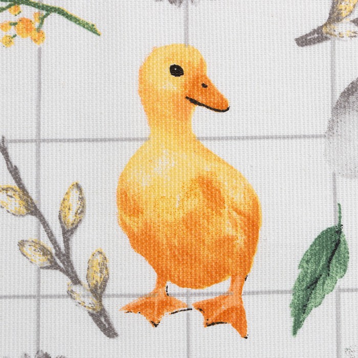 Фартук Доляна Duckling 60х70 см, 100% хл, рогожка 164 г/м2