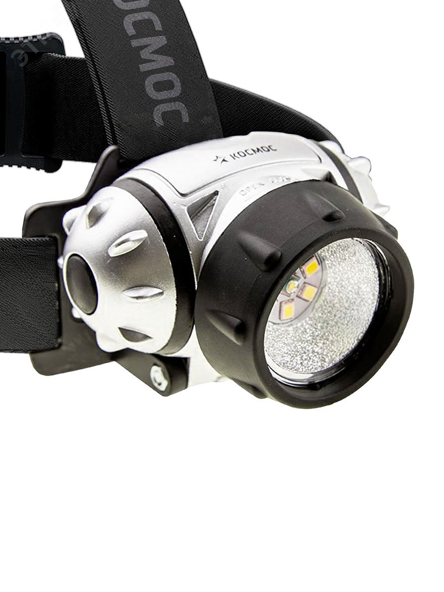 Фонарь налобный ХРЕ LED+6SMD 3 батарейки ААА,250Lm
