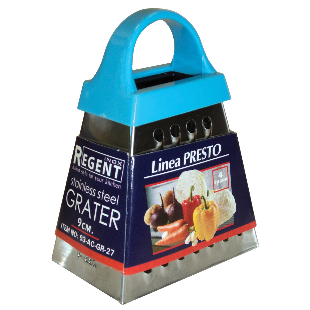 Тёрка мини Linea Presto, нержавеющая сталь, 9 см