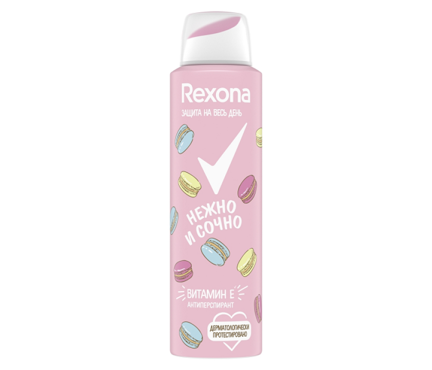 REXONA Дезодорант-Спрей Женский Нежно и Сочно 150 мл