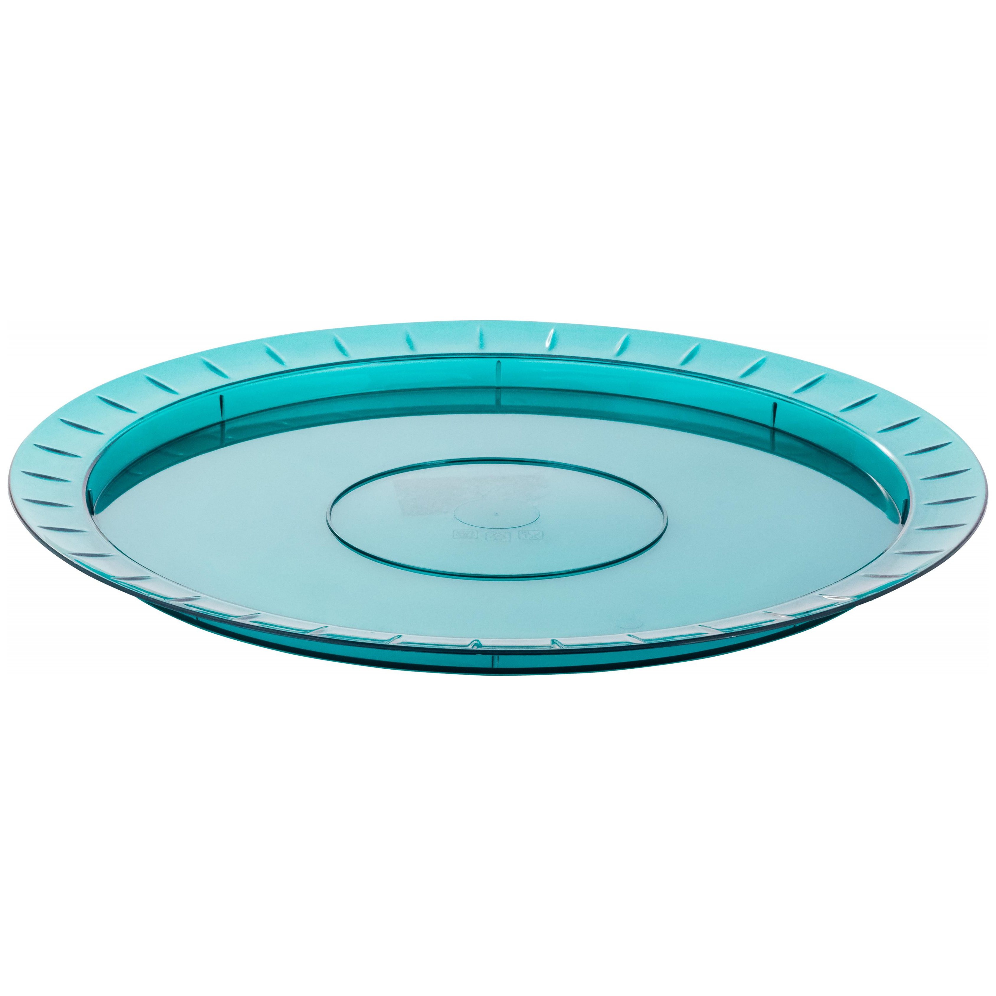 Блюдо сервировочное NEO LUXE, D 31 см, изумрудный агат
