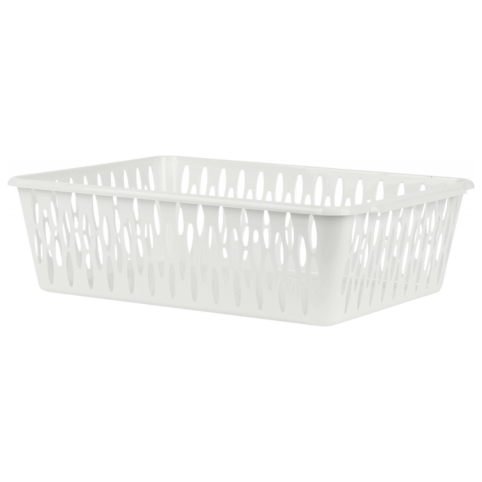 Корзинка для хранения Keeplex Light L, 38х27.5х12 см, белое облако