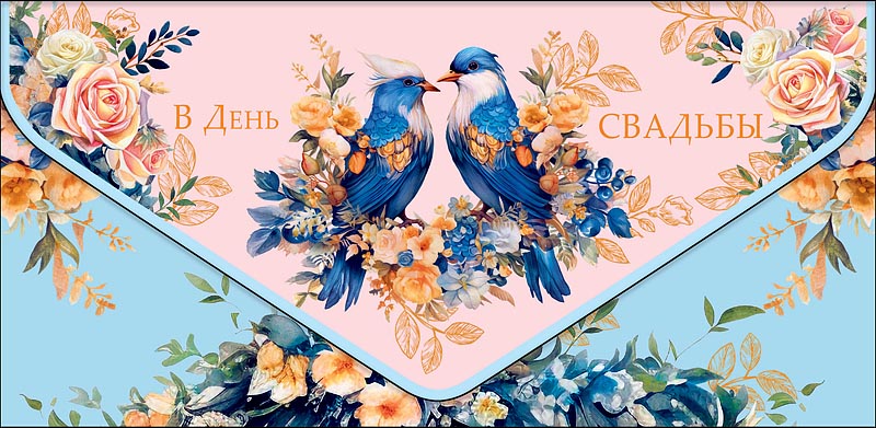 Открытка В День Свадьбы