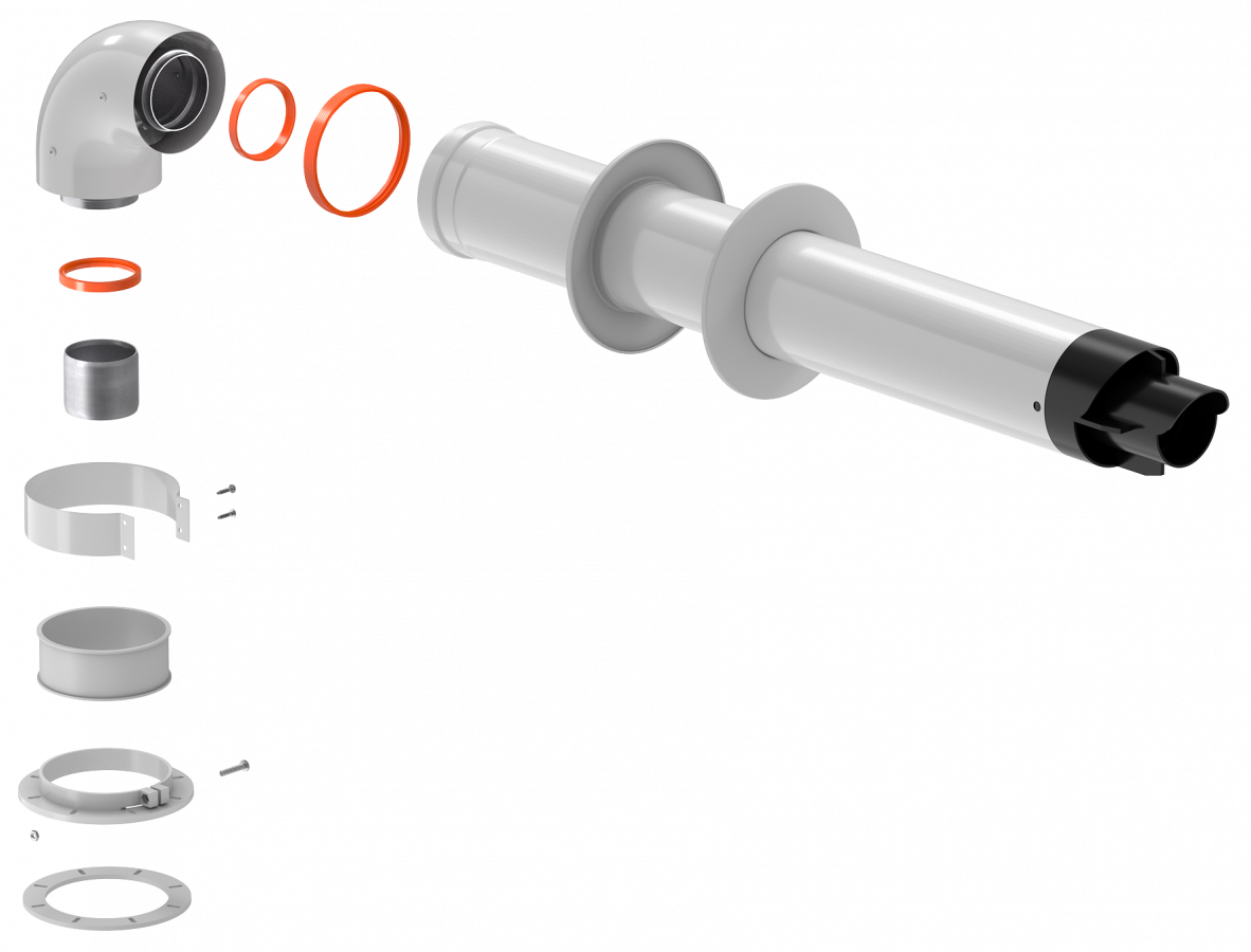 Комплект универсальный KRATS 60/100 (KTS-01-075) (L=0,75м) (кроме Navien, Immergas)
