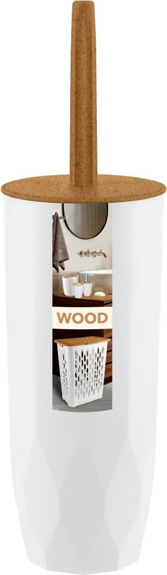 Комплект WC (ершик+подставка) Keeplex Wood