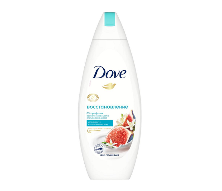 DOVE (ДАВ) Крем-гель для душа 250 мл Инжир и лепестки апельсина
