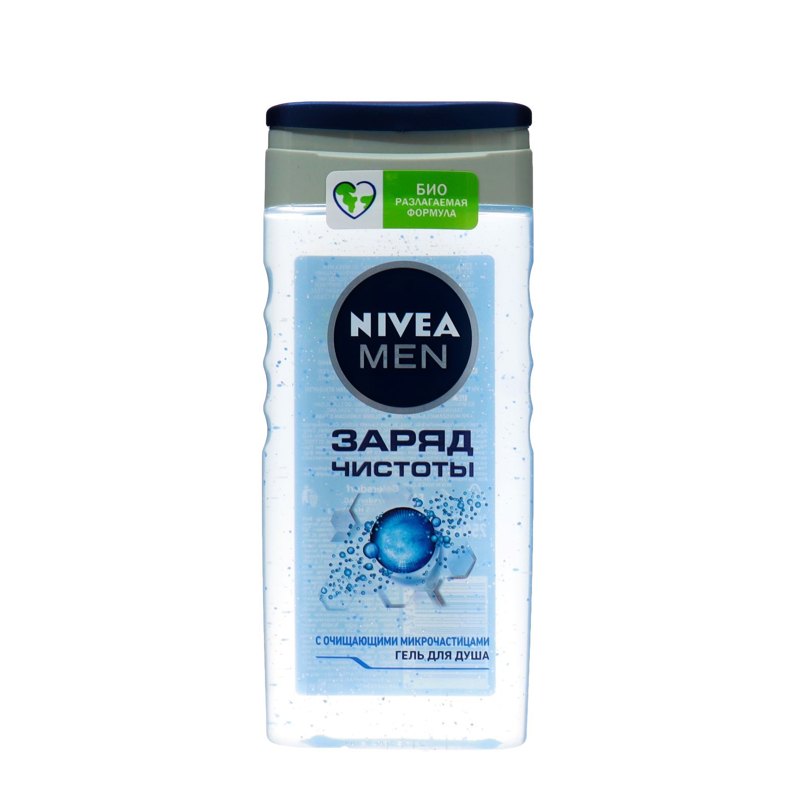 Гель для душа Nivea Men Заряд чистоты, 250 мл