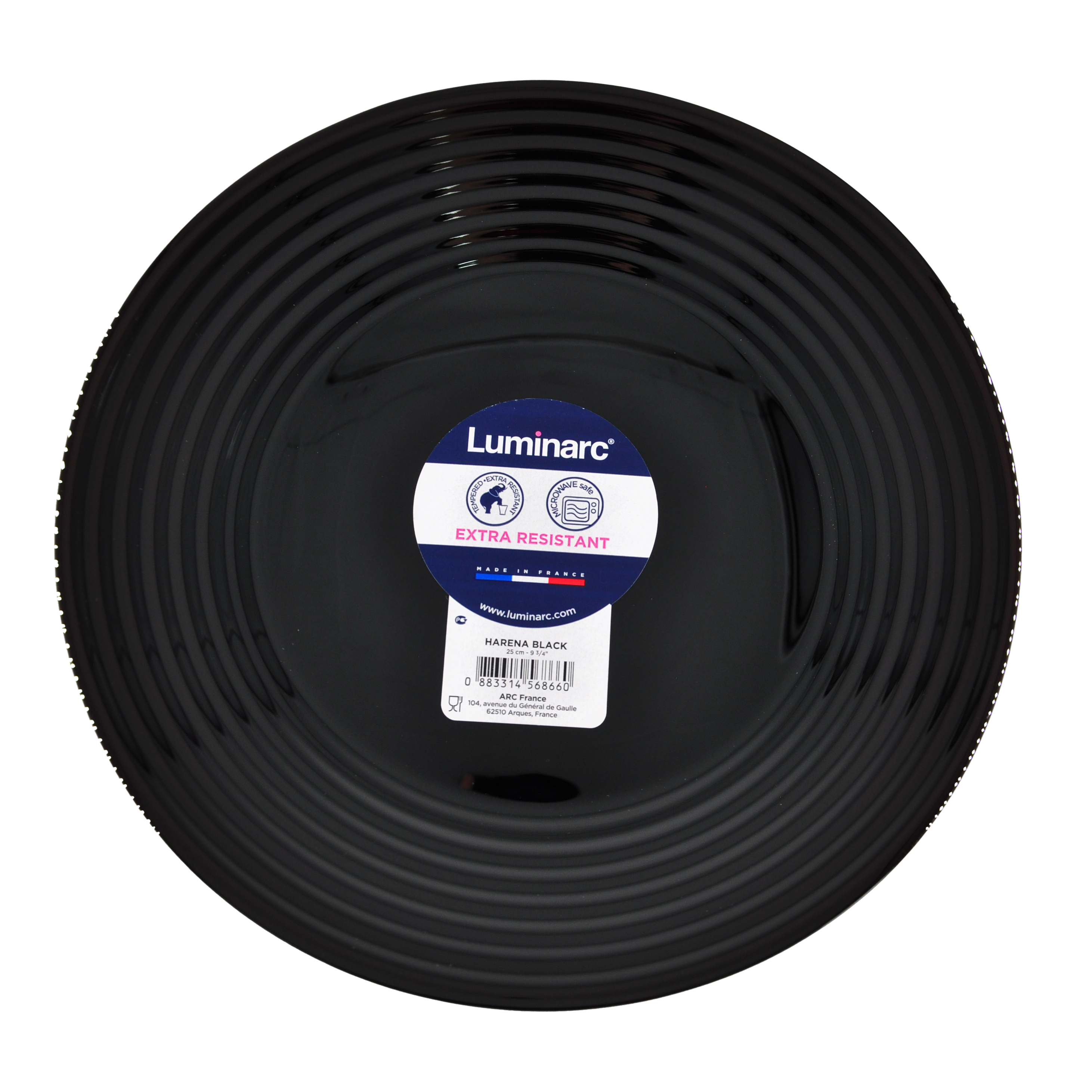 Тарелка обеденная LUMINARC Harena Black 25 см