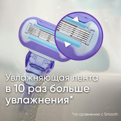 Бритва GILLETTE VENUS Swirl с 1 сменной кассетой 