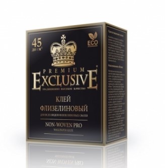 Клей для обоев "Exclusive" флизелиновый PRO, 250 г