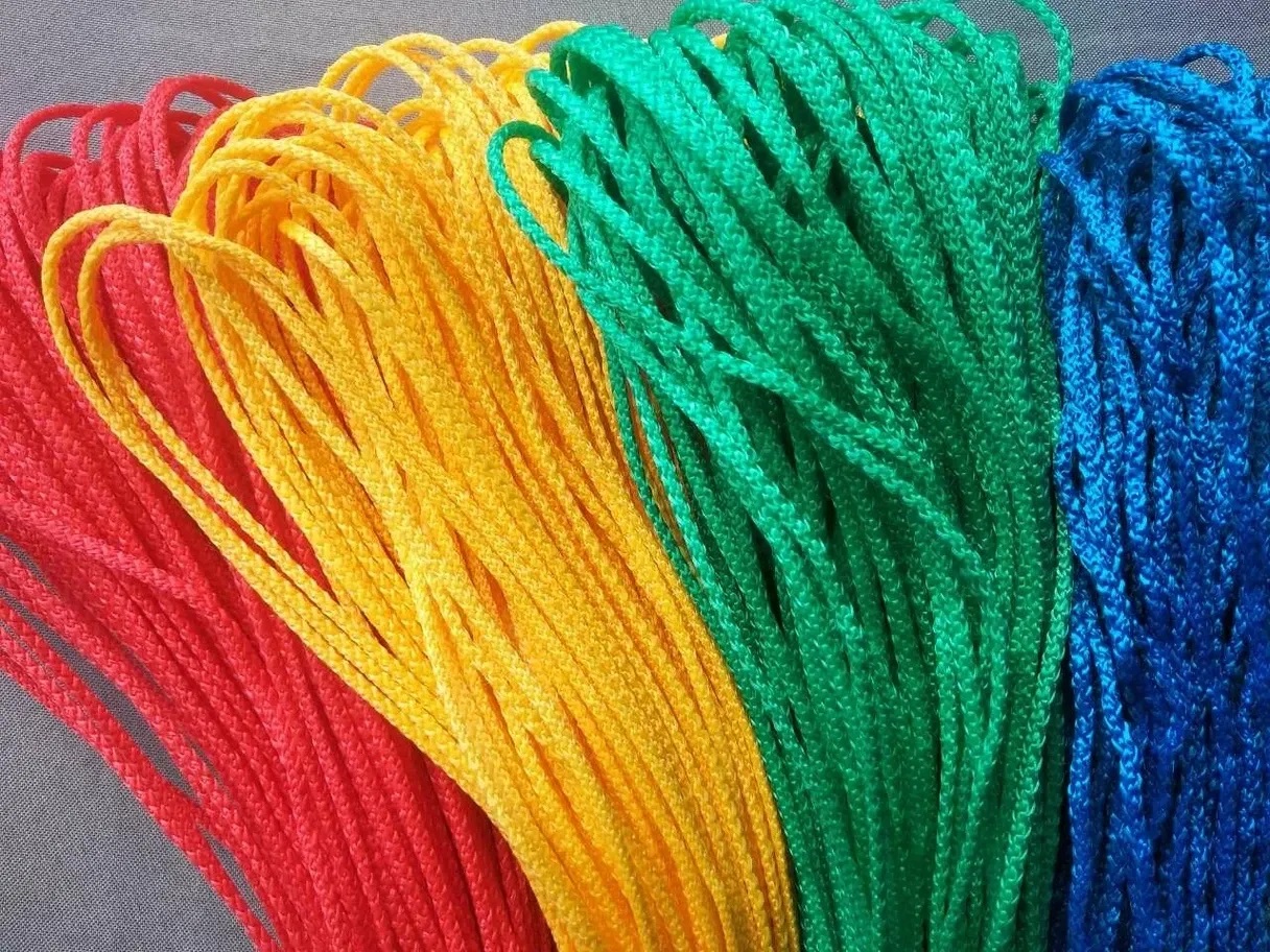 Веревка плетеная ПП 6 мм (200 м) зелёная 