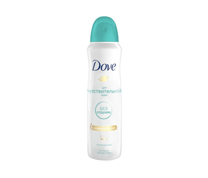 DOVE Дезодорант спрей женский Бережная забота 150 мл 