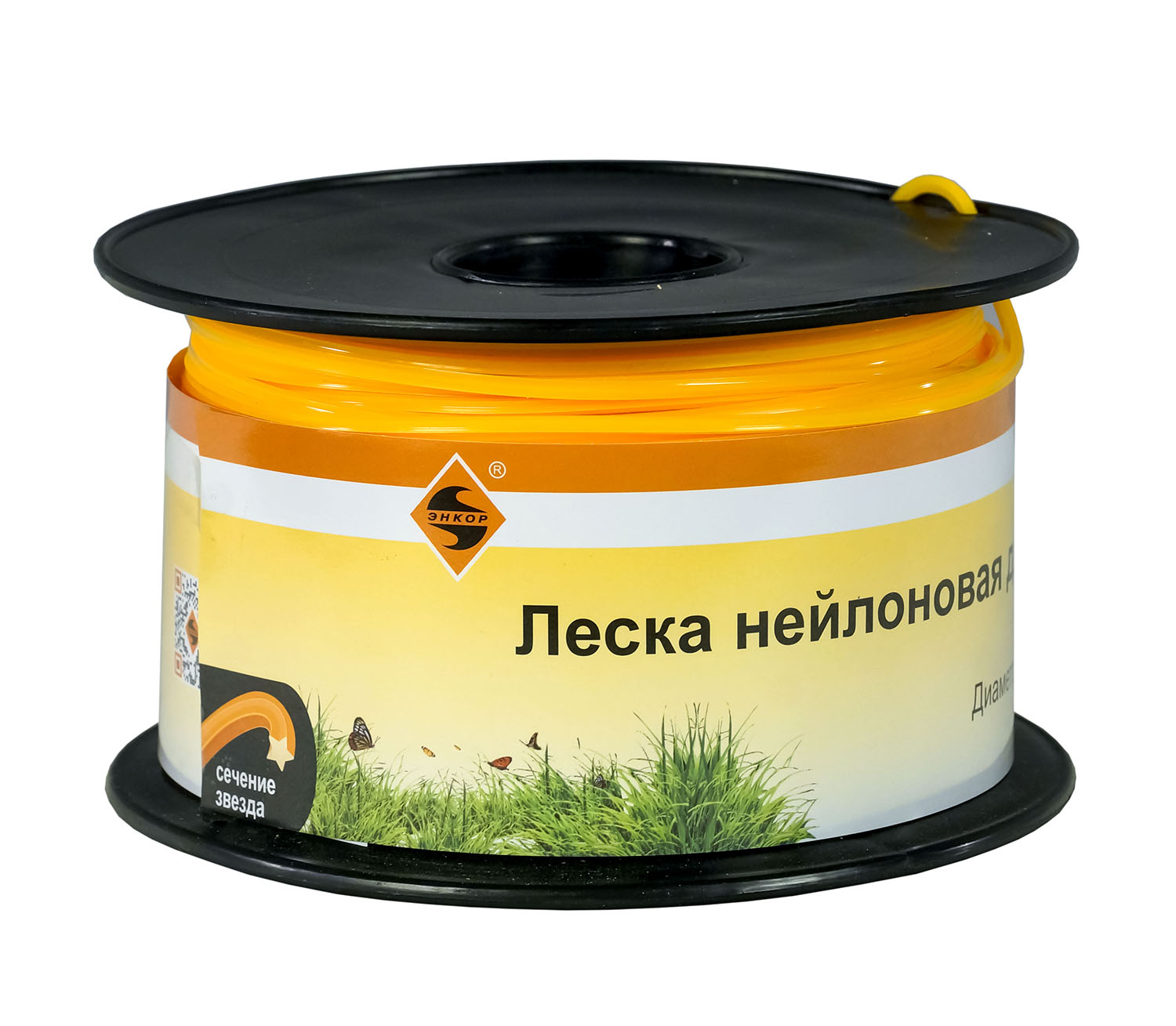 Леска для триммеров (3.0 мм; 120 м; звезда) нейлоновая Энкор