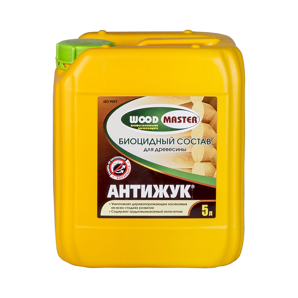 АНТИЖУК БИОЦИДНЫЙ СОСТАВ "WOODMASTER"  5 л, "РОГНЕДА"