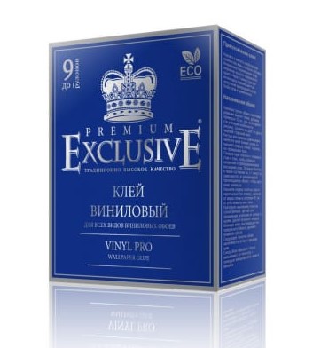 Клей для обоев "Exclusive" виниловый PRO, 250 г
