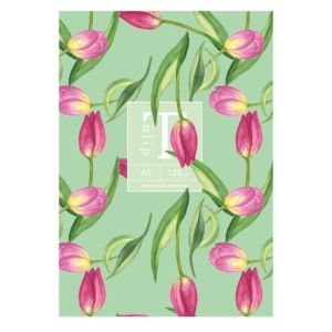 Колледж-тетрадь А 5 7БЦ 128 страниц "Tulip"(блок-ежедневник)