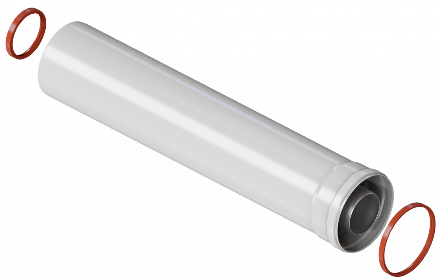 Удлинение KRATS 60/100 L=0,5м (Y-05M/ST)