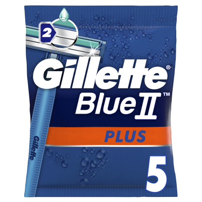 Бритвы одноразовые GILLETTE BLUEII Plus 5 шт