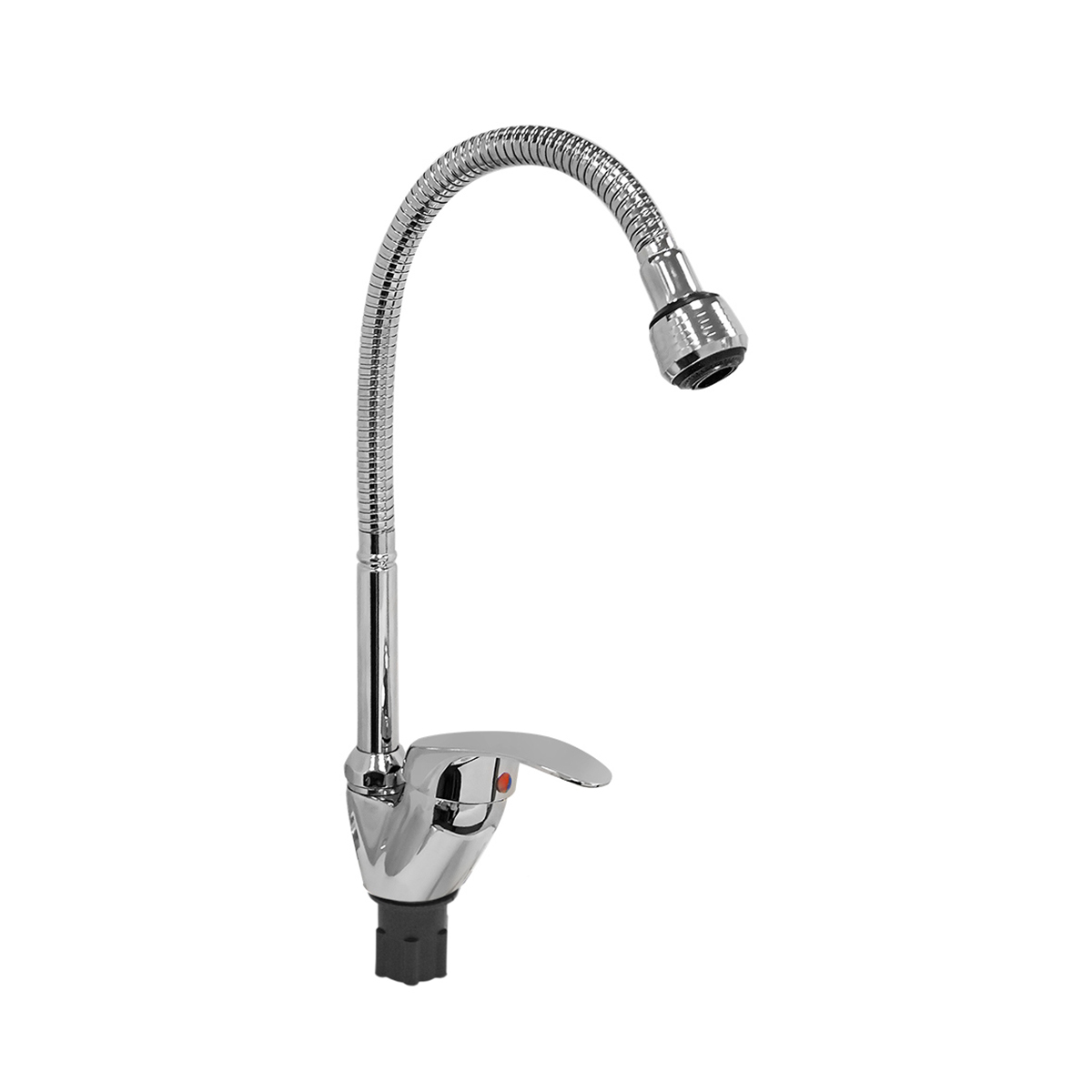 Смеситель для кухни Roegen RC014D, с гибким изливом, хром