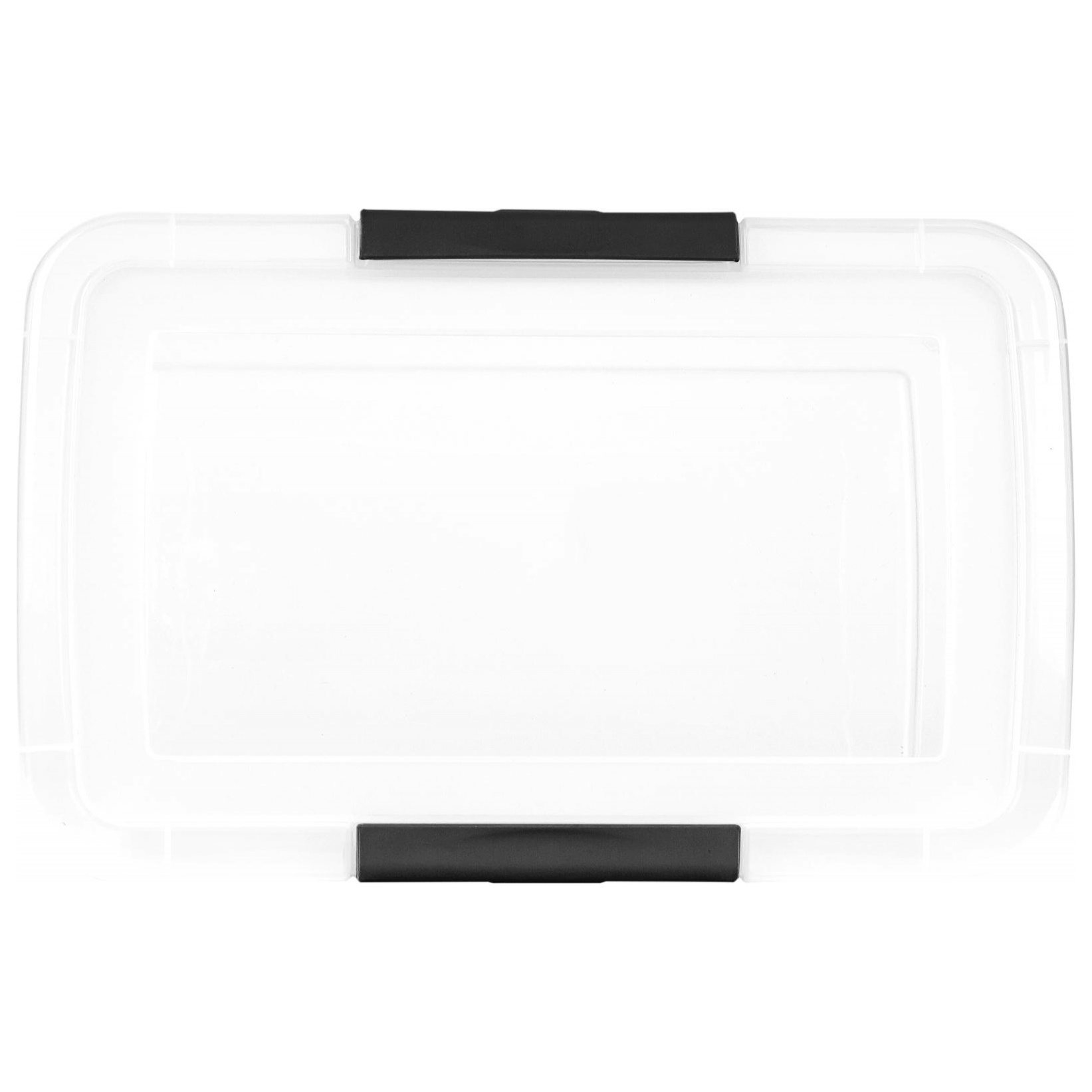 Ящик для хранения Keeplex Vision, с защелками, 7 л, 35х23.5х14.8 см, прозрачный кристалл