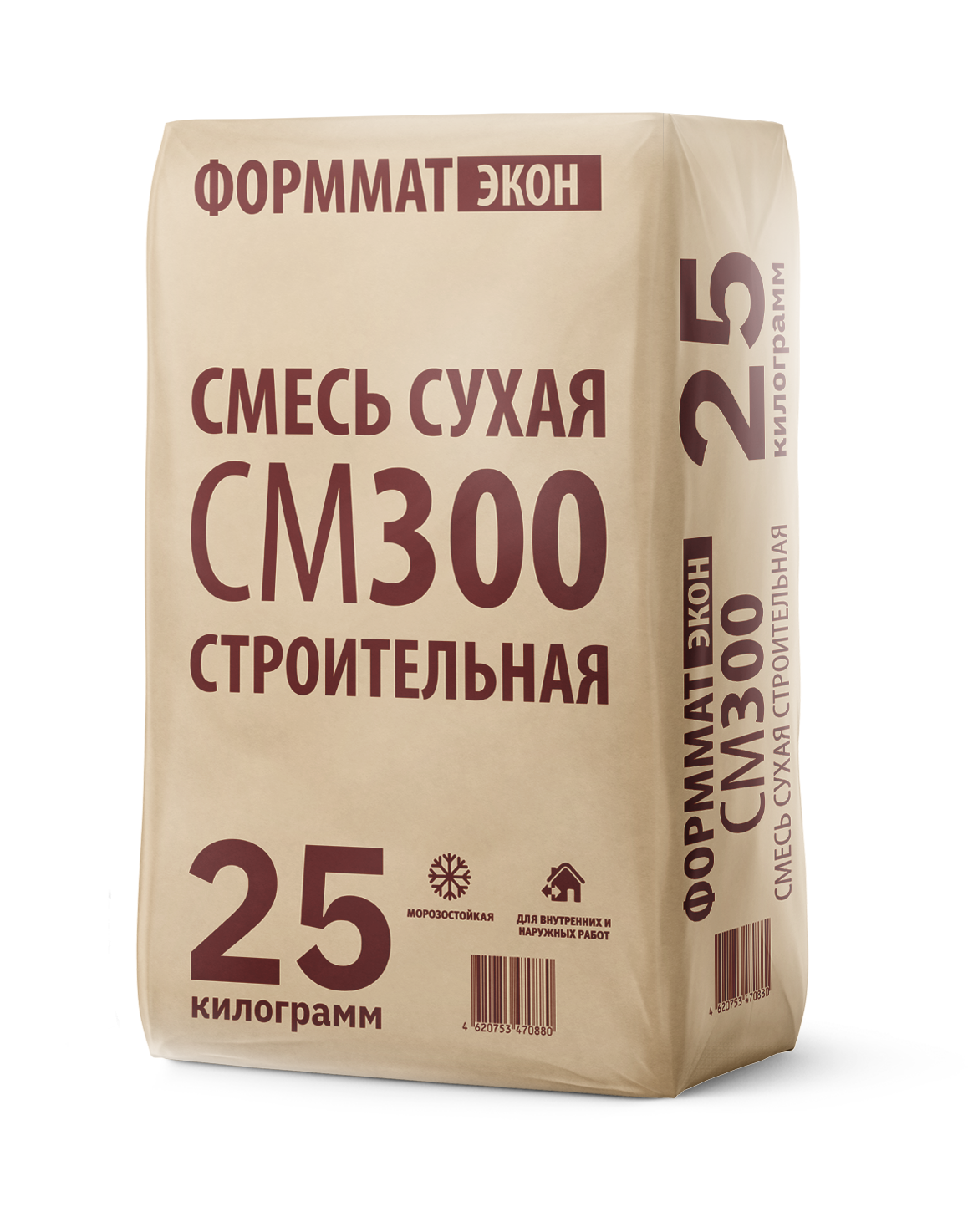 Формматэкон СМ300 смесь сухая строительная 25кг