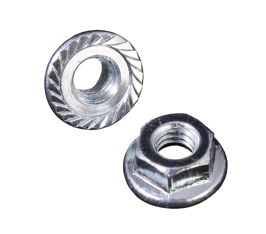 Гайка с фланцем М 4 (50 шт) DIN 6923