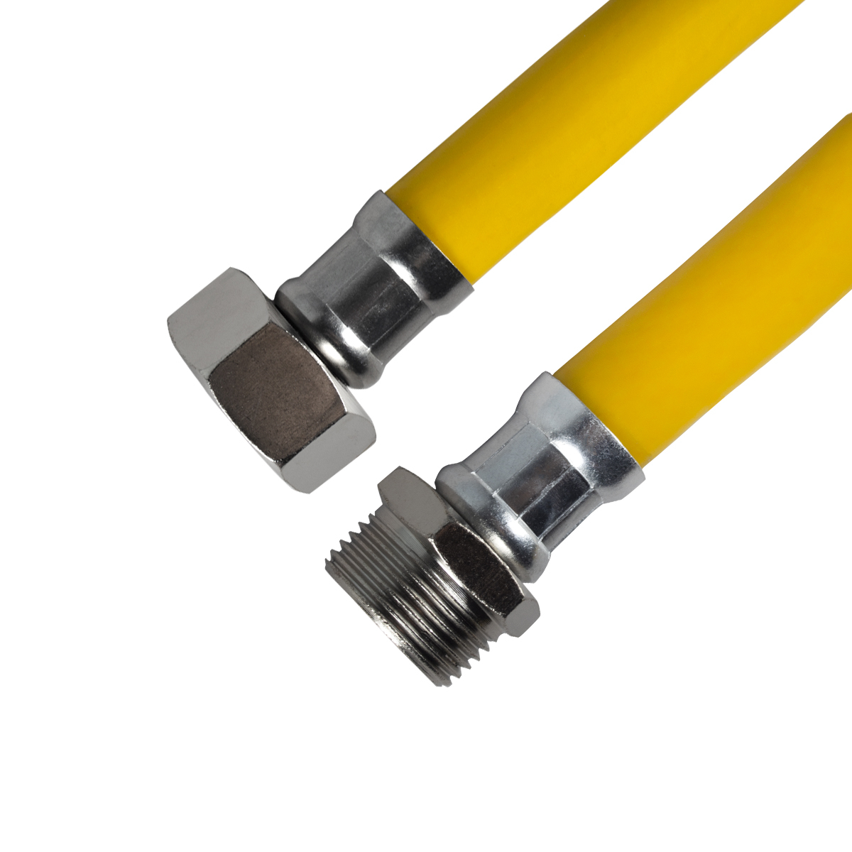 ШЛАНГ ПВХ ДЛЯ ГАЗА  3/4" 13*19  0,5 М ГАЙКА-ШТУЦЕР, "ELKA"