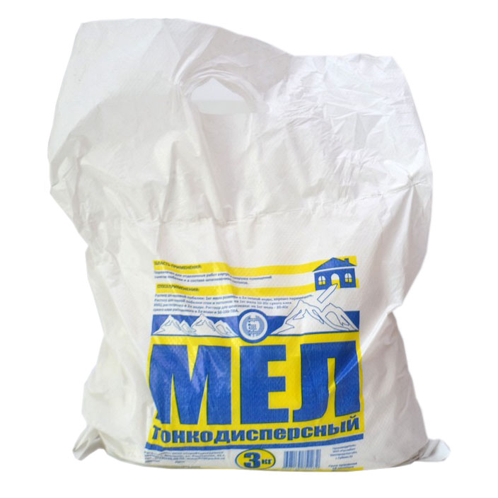 Мел ВТВ, 3 кг, пакет ХХХ