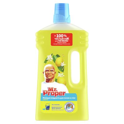 Моющая жидкость для полов и стен MR PROPER Лимон 1 л
