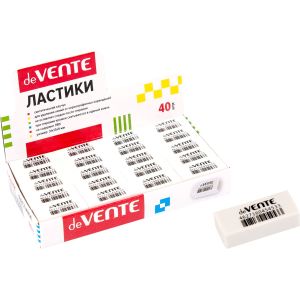 Ластик "deVENTE" Box 31x13x9 мм прямоуг. белый