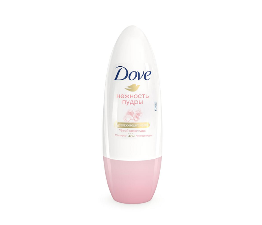 DOVE Дезодорант ролик 50 мл Нежность Пудры