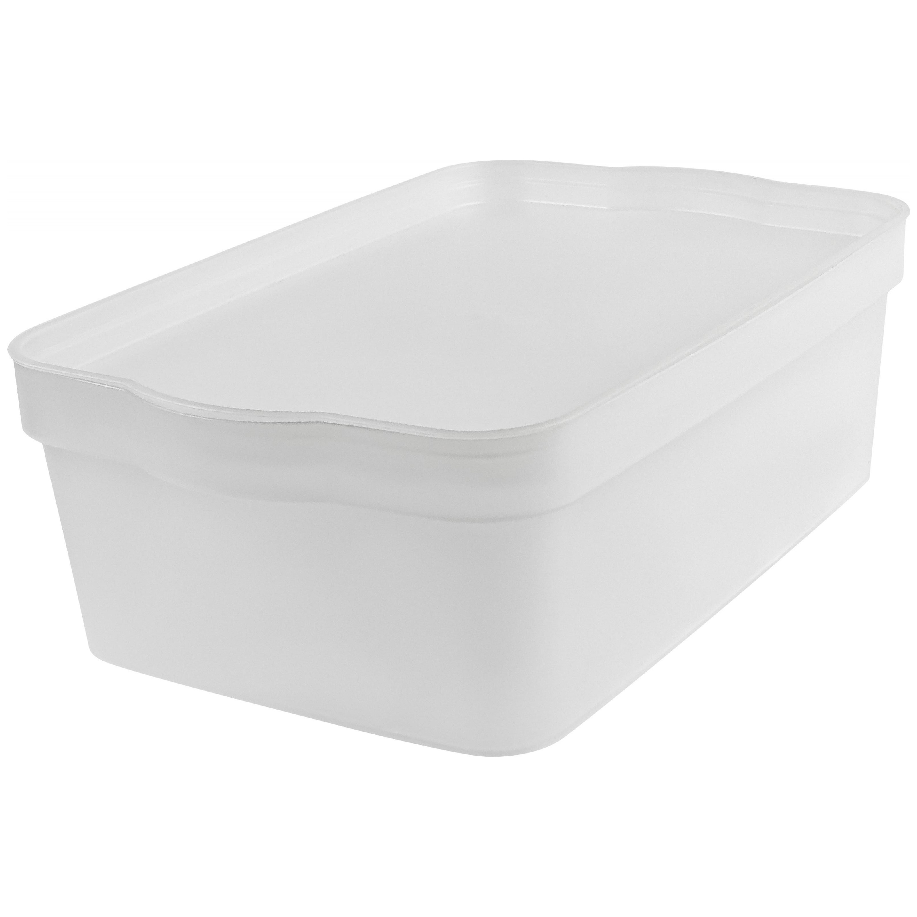 Ящик для хранения Keeplex Trendy, 6 л, 32х21.1х11 см, матовый кристалл