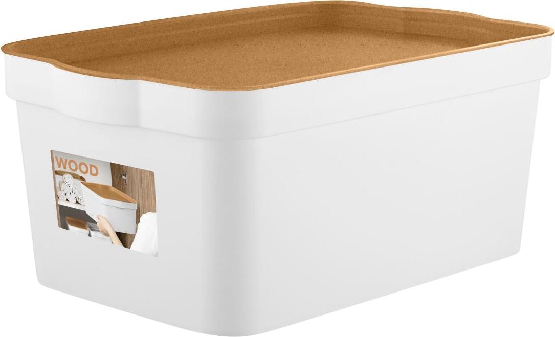 Ящик для хранения Keeplex Wood 7,5 л 32х21,1х14,1см
