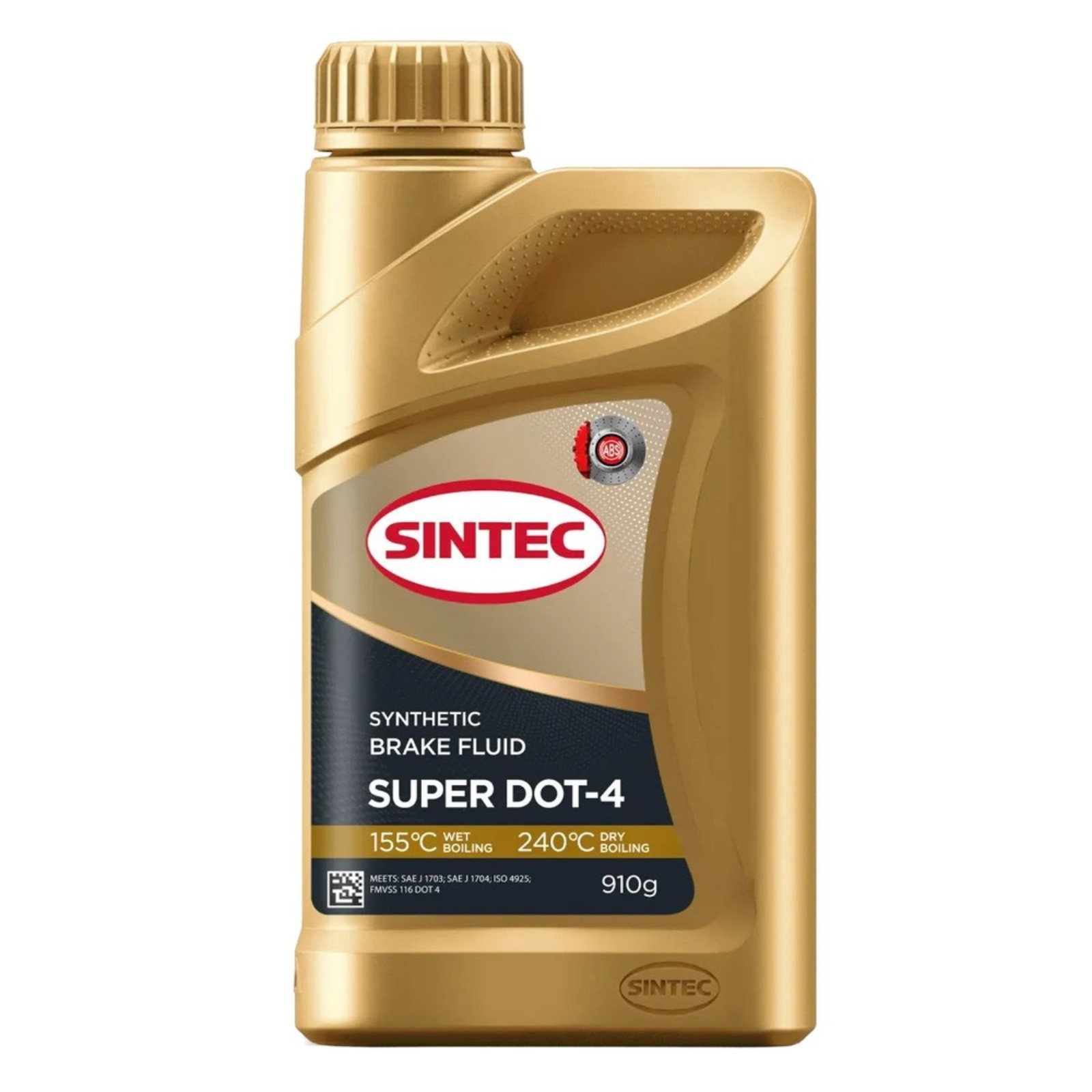 Тормозная жидкость ДОТ-4 0,91л Sintec Super