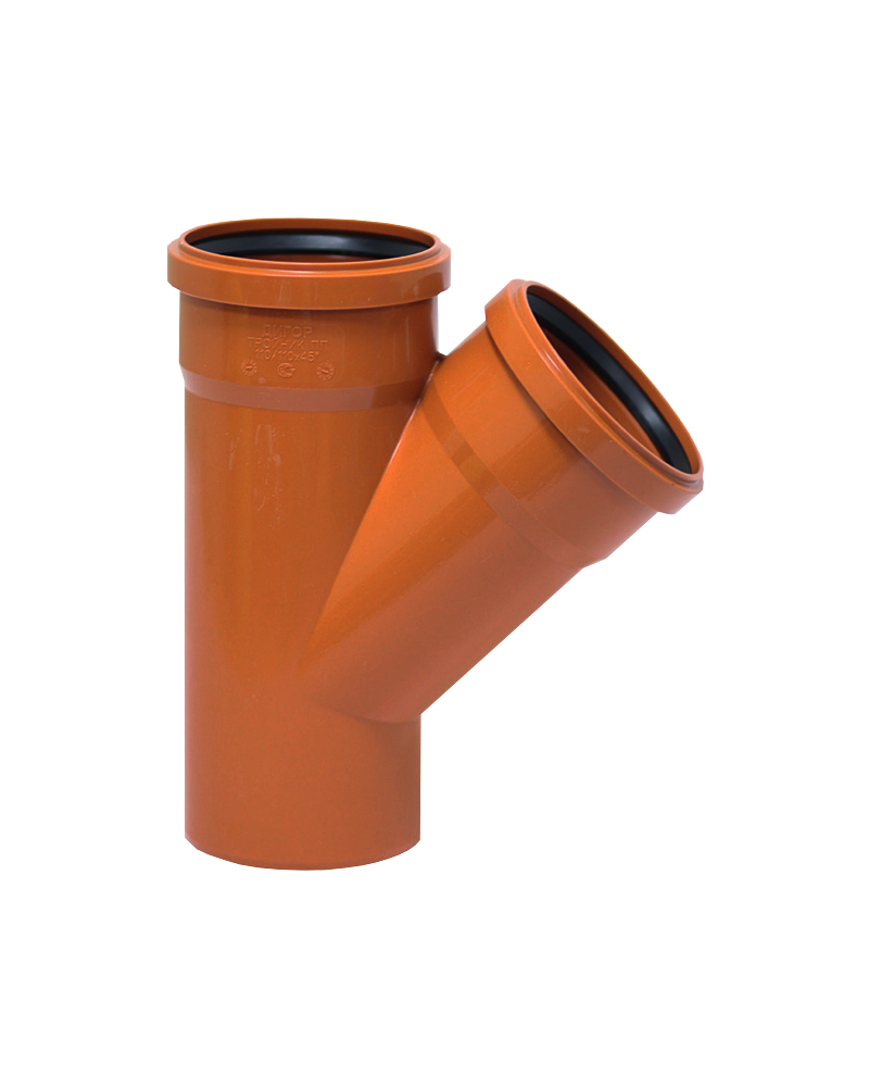 Тройник PP Ø110х110мм 45° SINIKON UNIVERSAL
