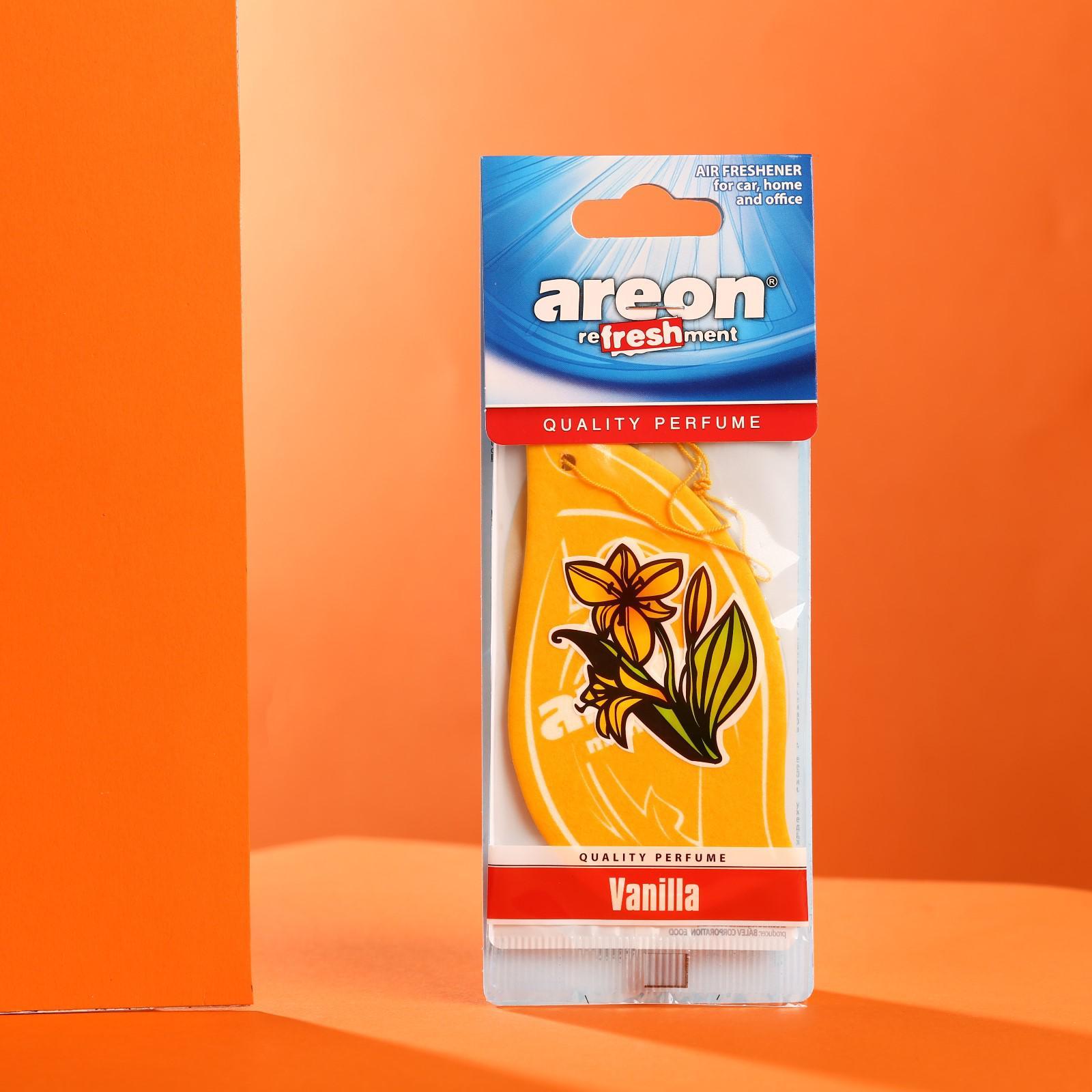 Ароматизатор подвес картон (AREON) REFRESHMENT,Ваниль
